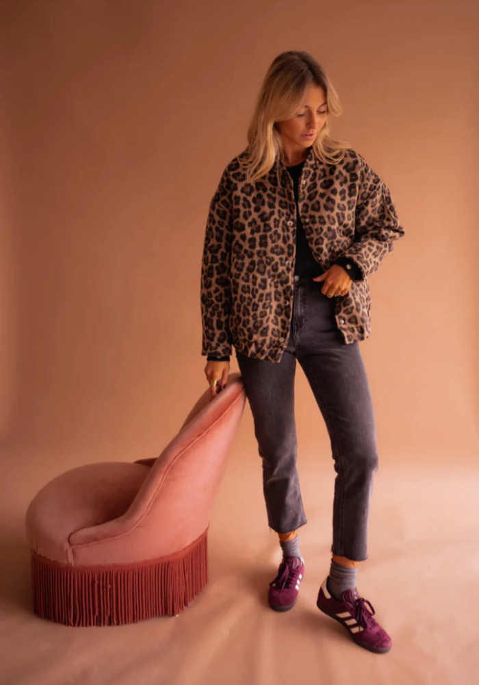 Leona™ Leopard Print Jacket