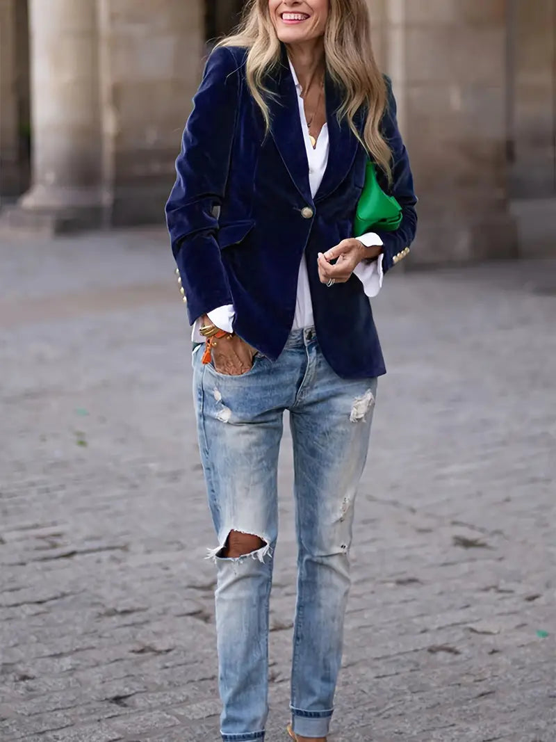 Zara™ | Velvet Blazer