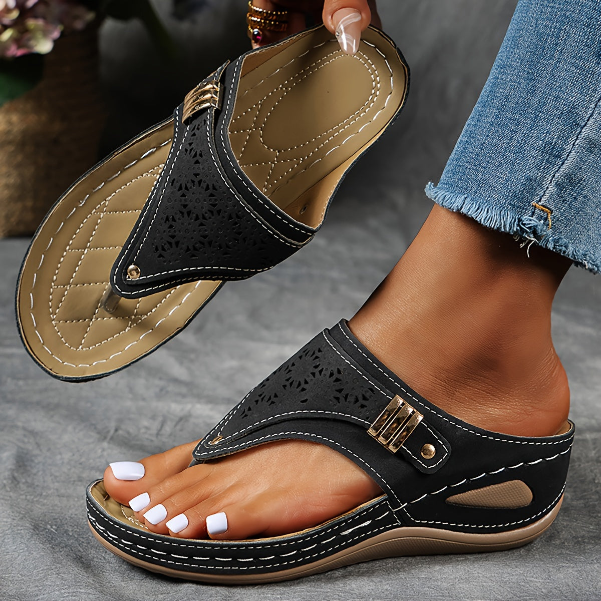 Cadiz™ | Orthopedic Sandal – Daily Comfort and Style