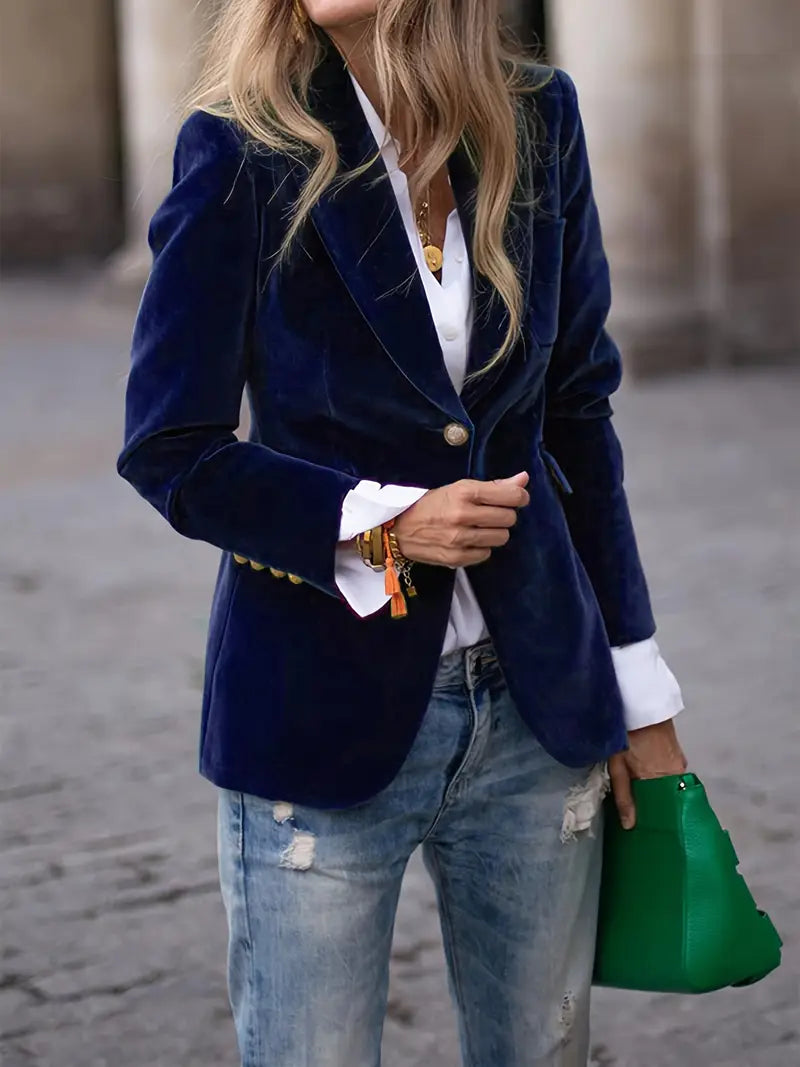 Zara™ | Velvet Blazer