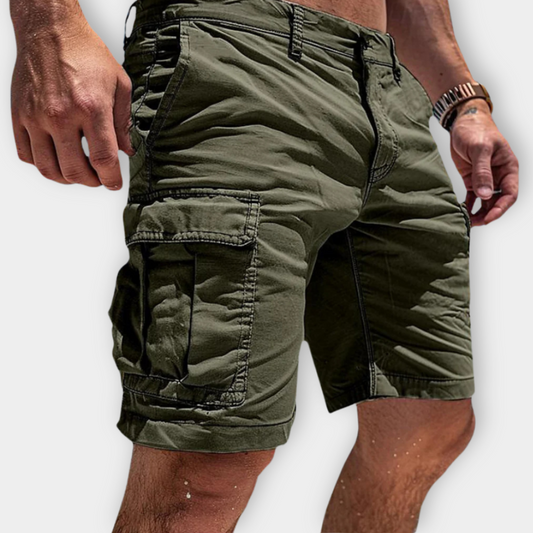 Nando – Cotton Utility Cargo Shorts
