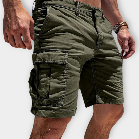 Nando – Cotton Utility Cargo Shorts
