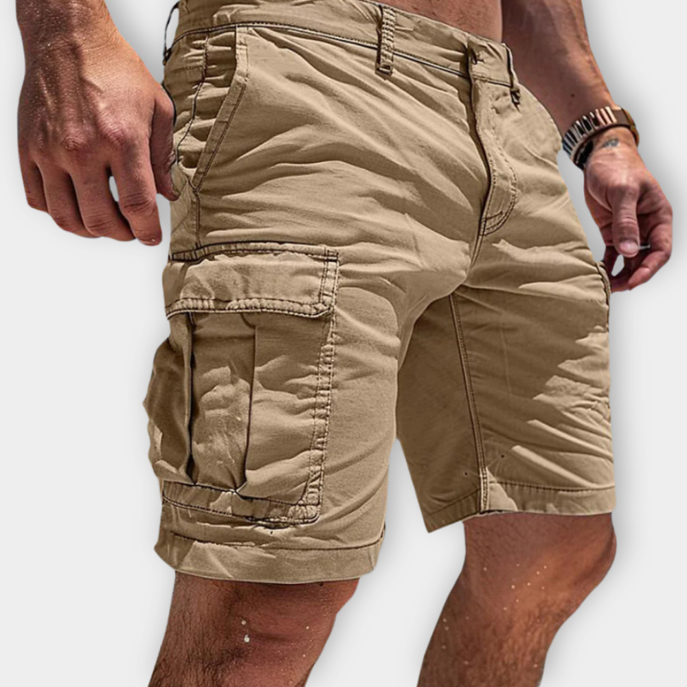 Nando – Cotton Utility Cargo Shorts