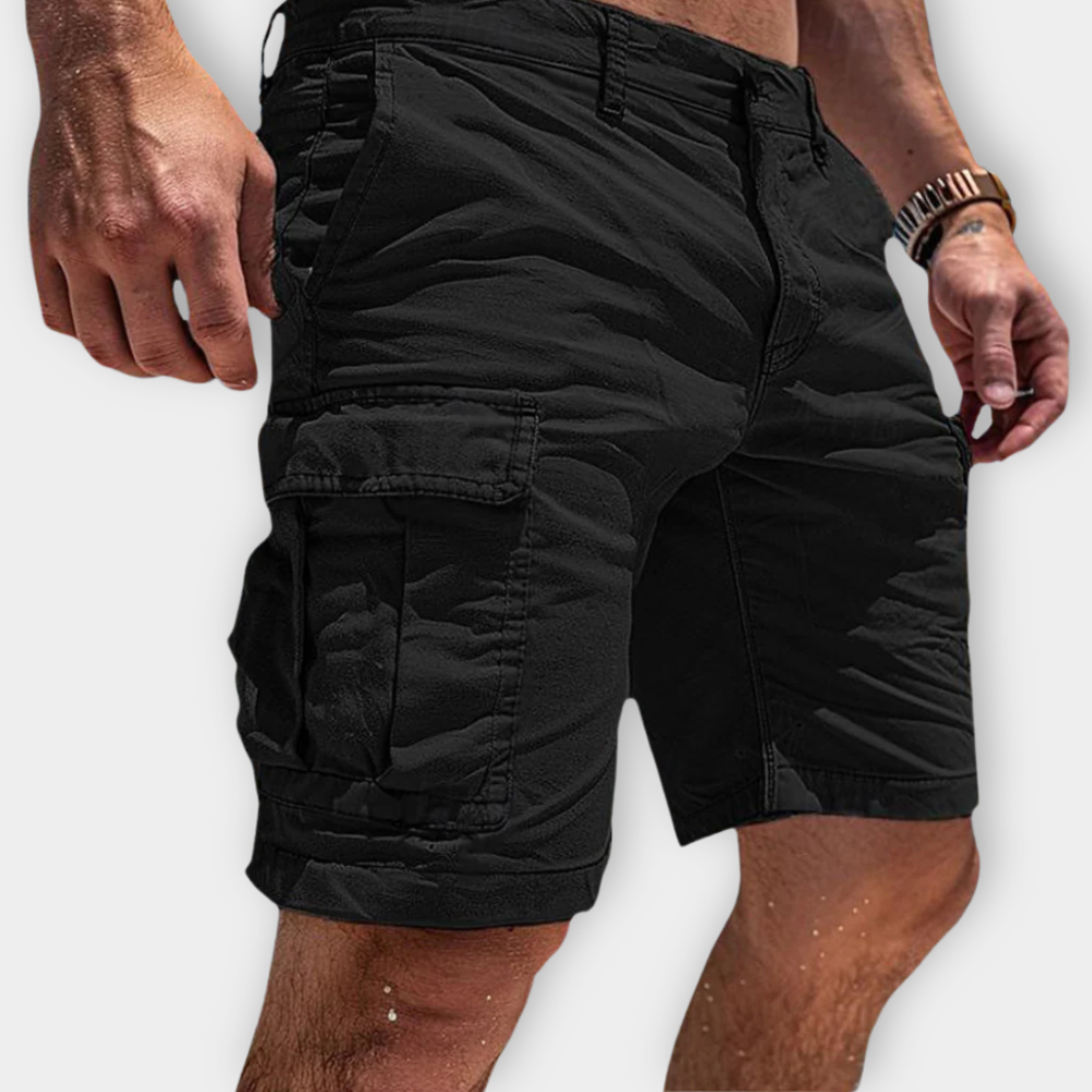 Nando – Cotton Utility Cargo Shorts