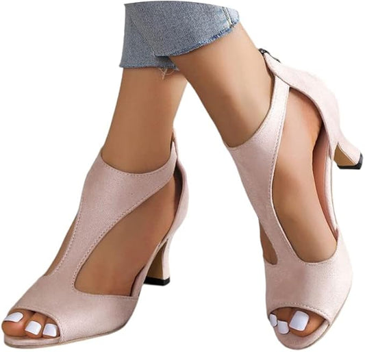 Ortho+ sandals with zipper