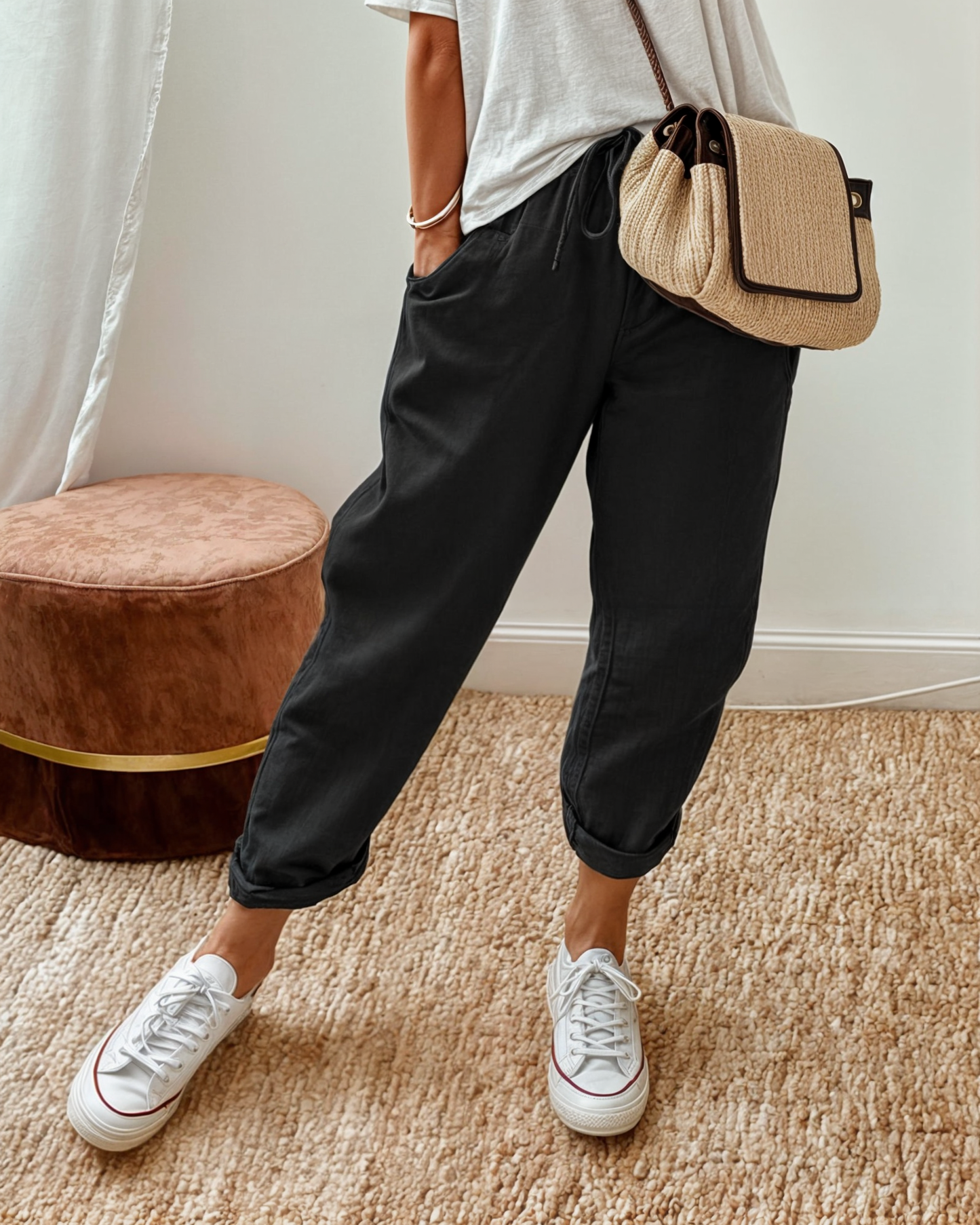 Rosa™ | Elegant linen blend pants