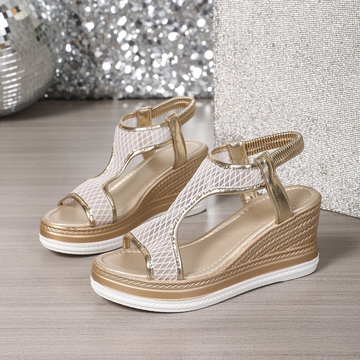 Énissa™ | Orthopedic Wedge Sandals