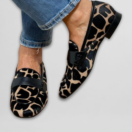 Celys™ | Loafers with Animal Print