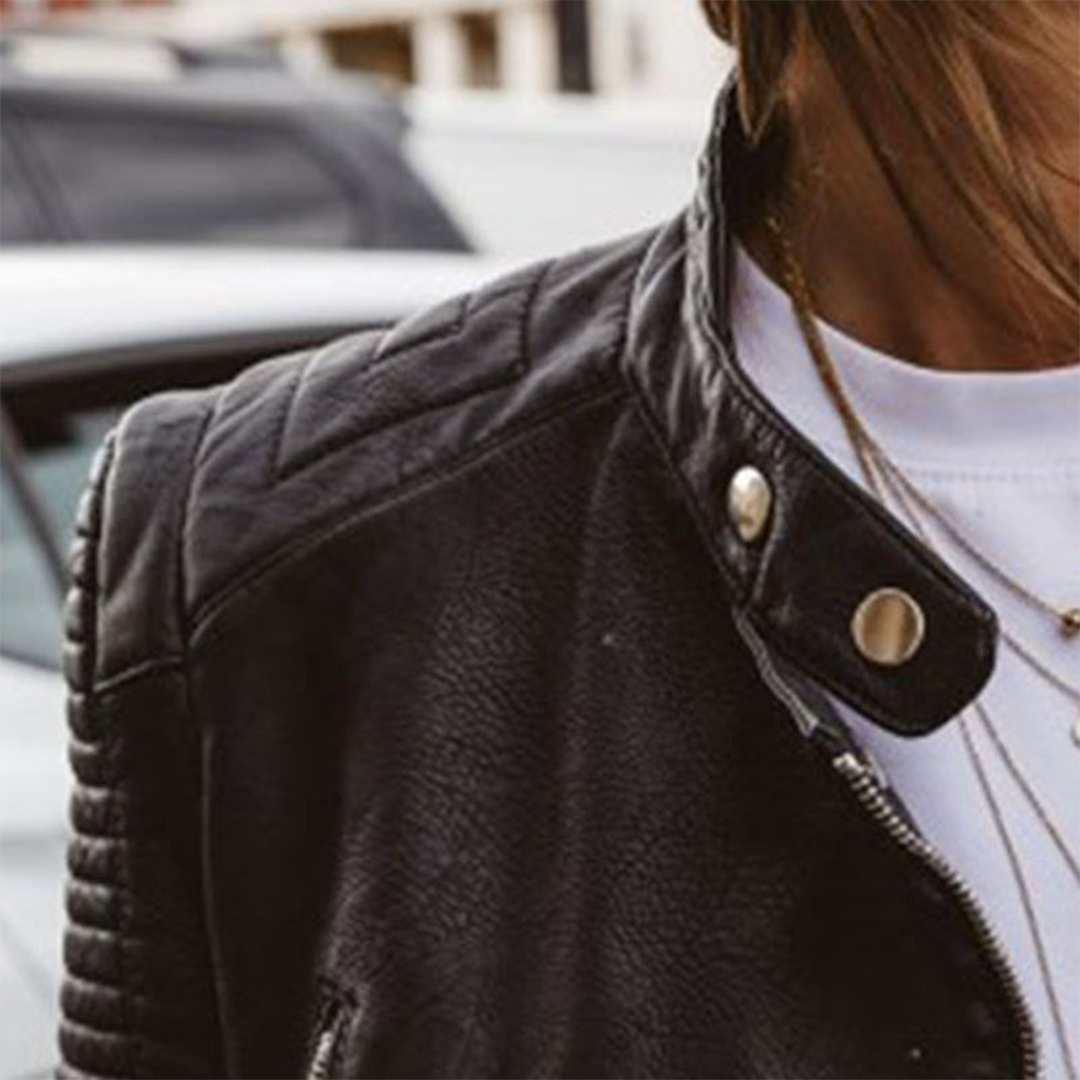 Deliane™ | Leather Women's Jacket