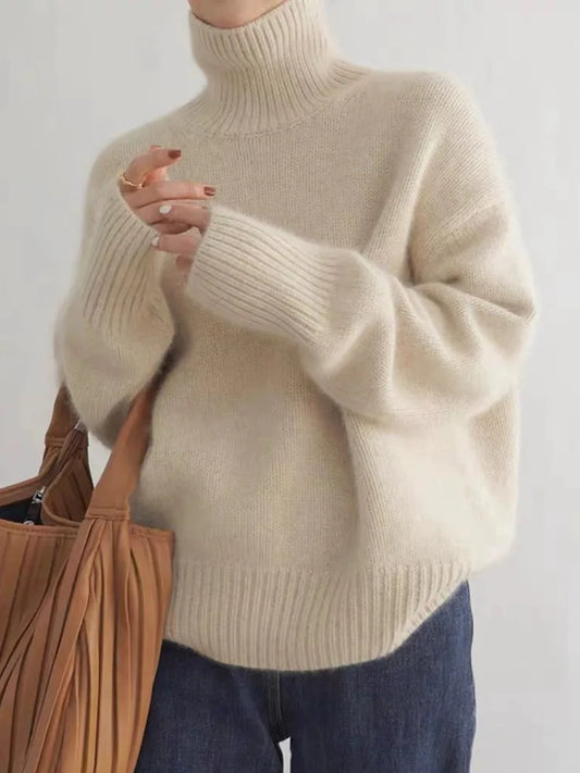Monika™ | Cashmere Turtleneck