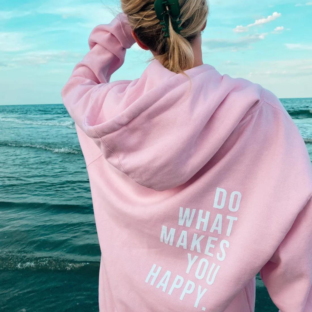 Light pink - white print / XS