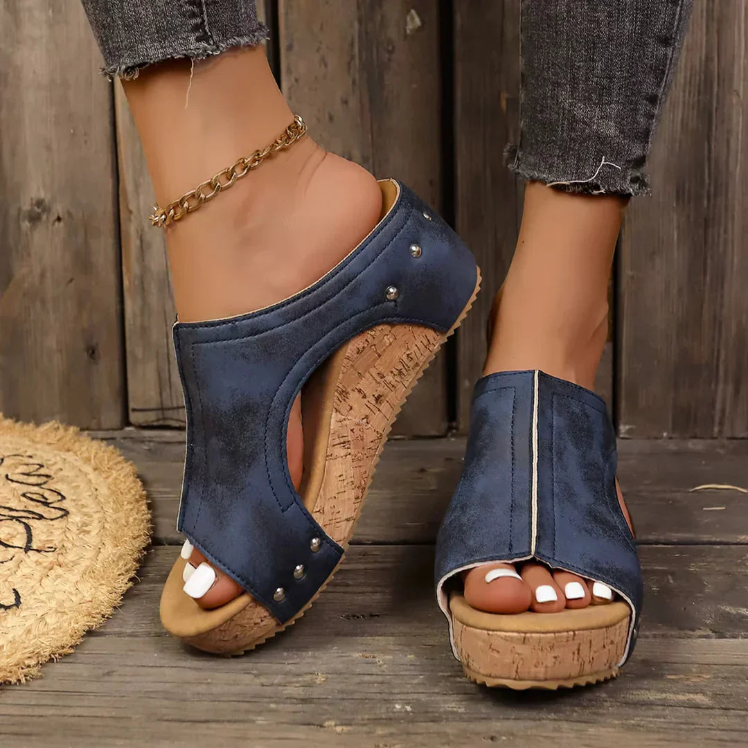 Nelora™ | Orthopedic Wedge Sandals
