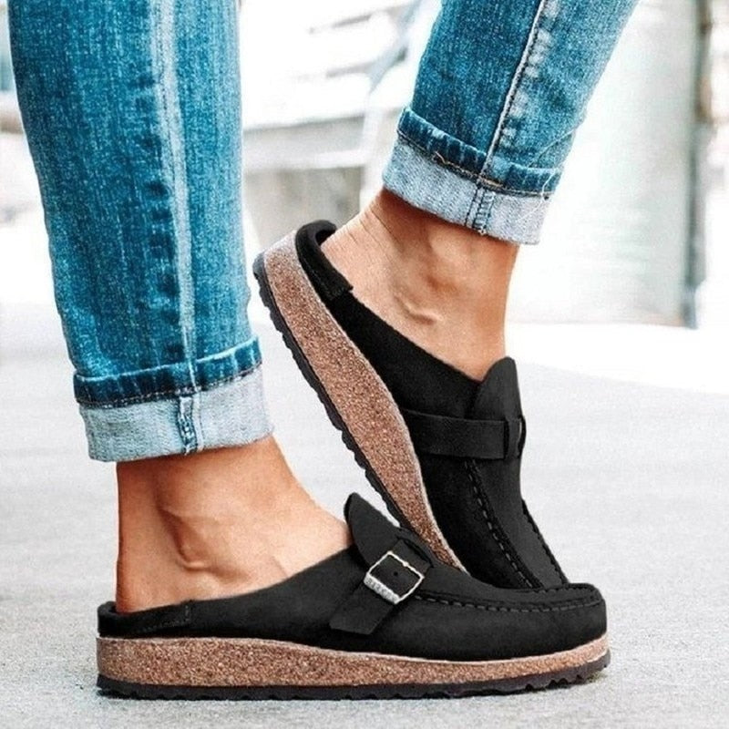 Evi™ | Elegant slip-on sandals with orthopedic comfort