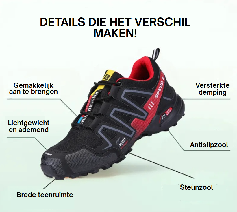 OrthoTrail™ | Orthopedic Comfortable Walking Shoes for Men