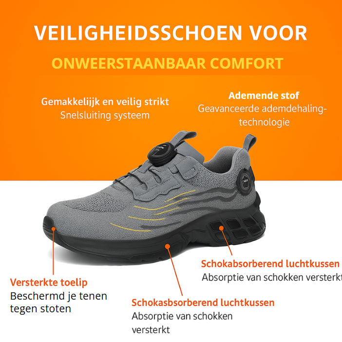 ProSafe™ Safety Shoes - More Safety, Guaranteed Comfort.