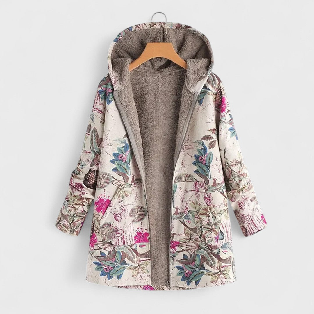 Floral Print Beige / S