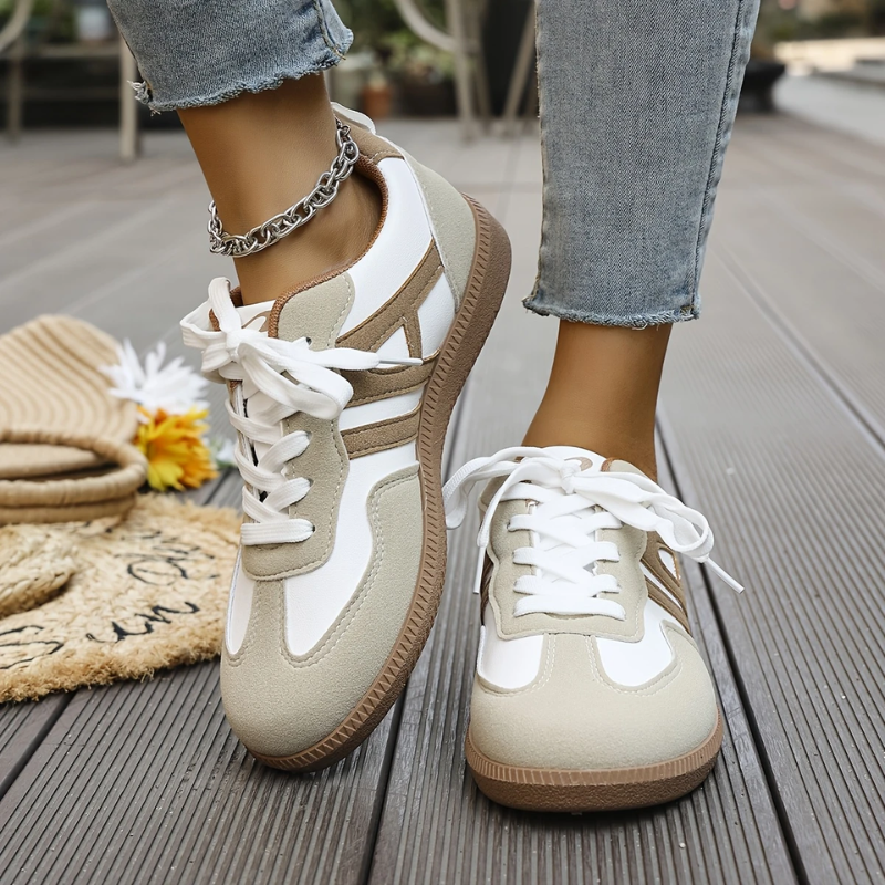 Khaki & White / 36