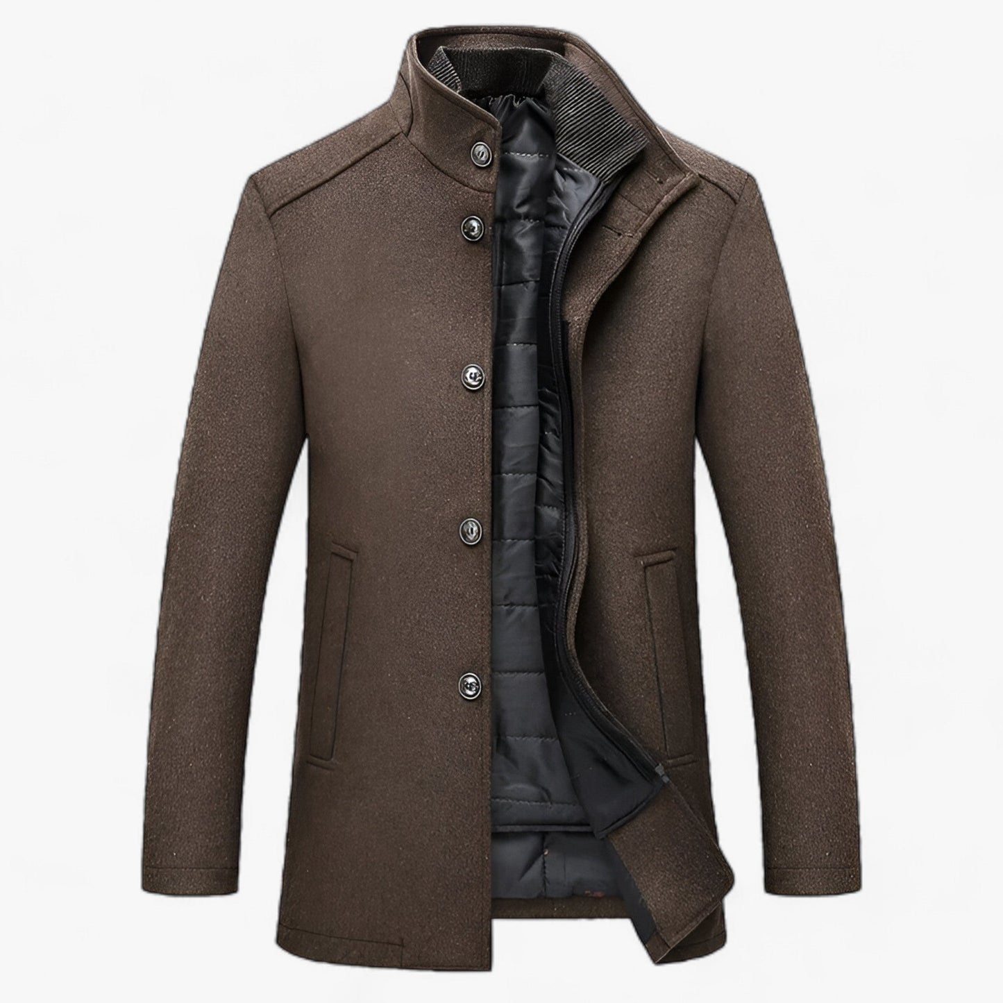 Alex | Casual Wool Trench Coat