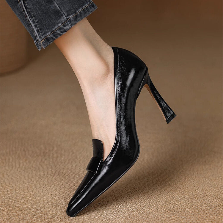 Selene – High-Shine Stiletto Heels