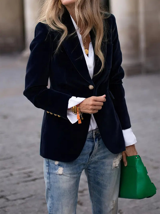 Zara™ | Velvet Blazer