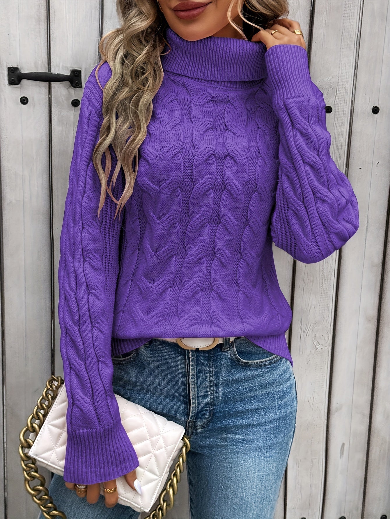 Elisa | Knitted Turtleneck