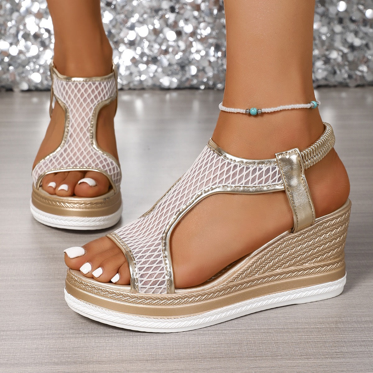 Énissa™ | Orthopedic Wedge Sandals