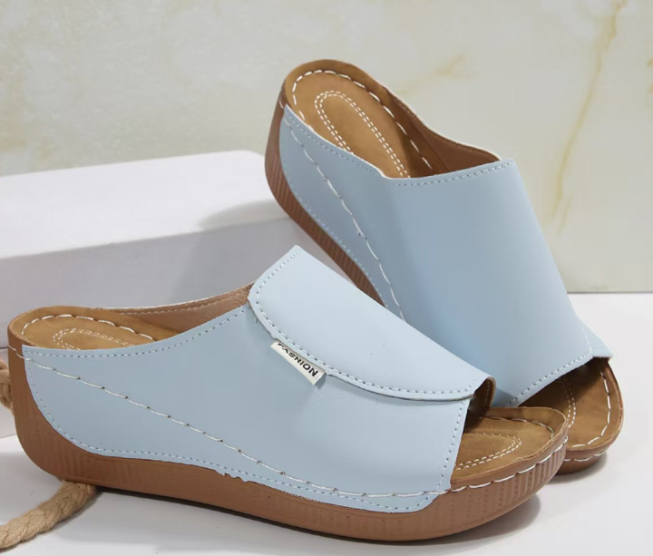 Orthocomfort™ | sandal with 6cm comfort sole