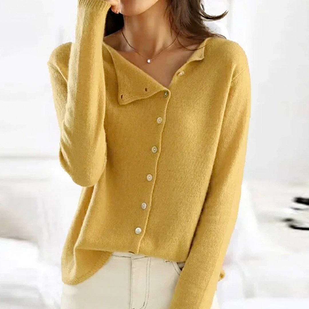 Julia™ | Sweater with Button Closure