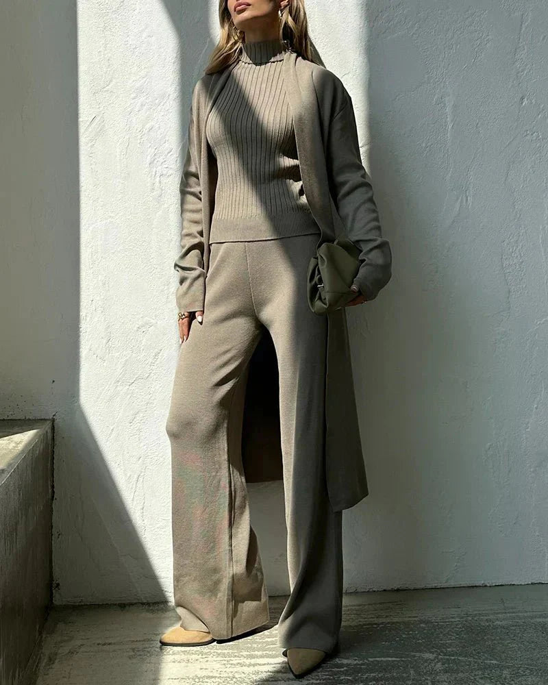 Krista - Three-Piece Cashmere Set