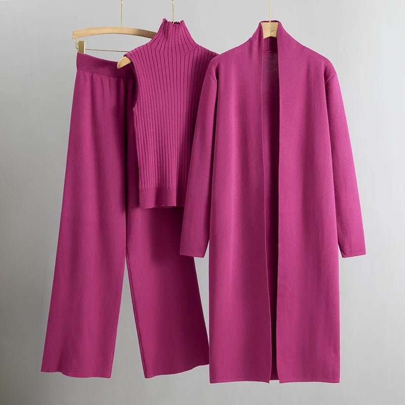 Krista - Three-Piece Cashmere Set