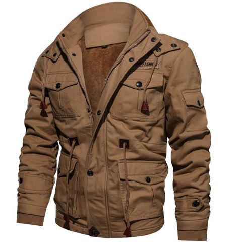 Laurens™ | Stylish and Comfortable Men's Jacket with Removable Hood