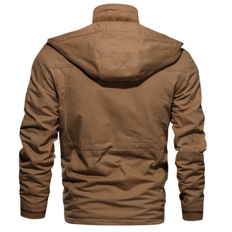 Laurens™ | Stylish and Comfortable Men's Jacket with Removable Hood