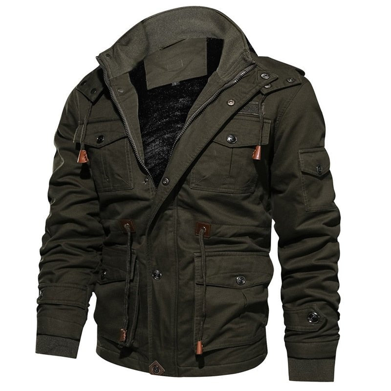 Laurens™ | Stylish and Comfortable Men's Jacket with Removable Hood