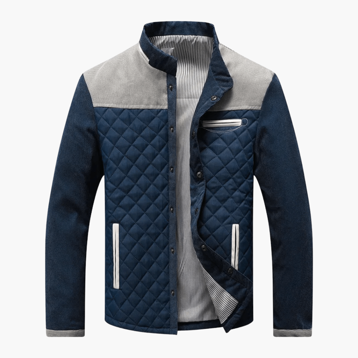 Laurent | Luxury Checked Men's Coat