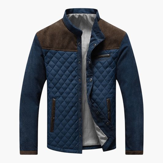 Laurent | Luxury Checked Men's Coat