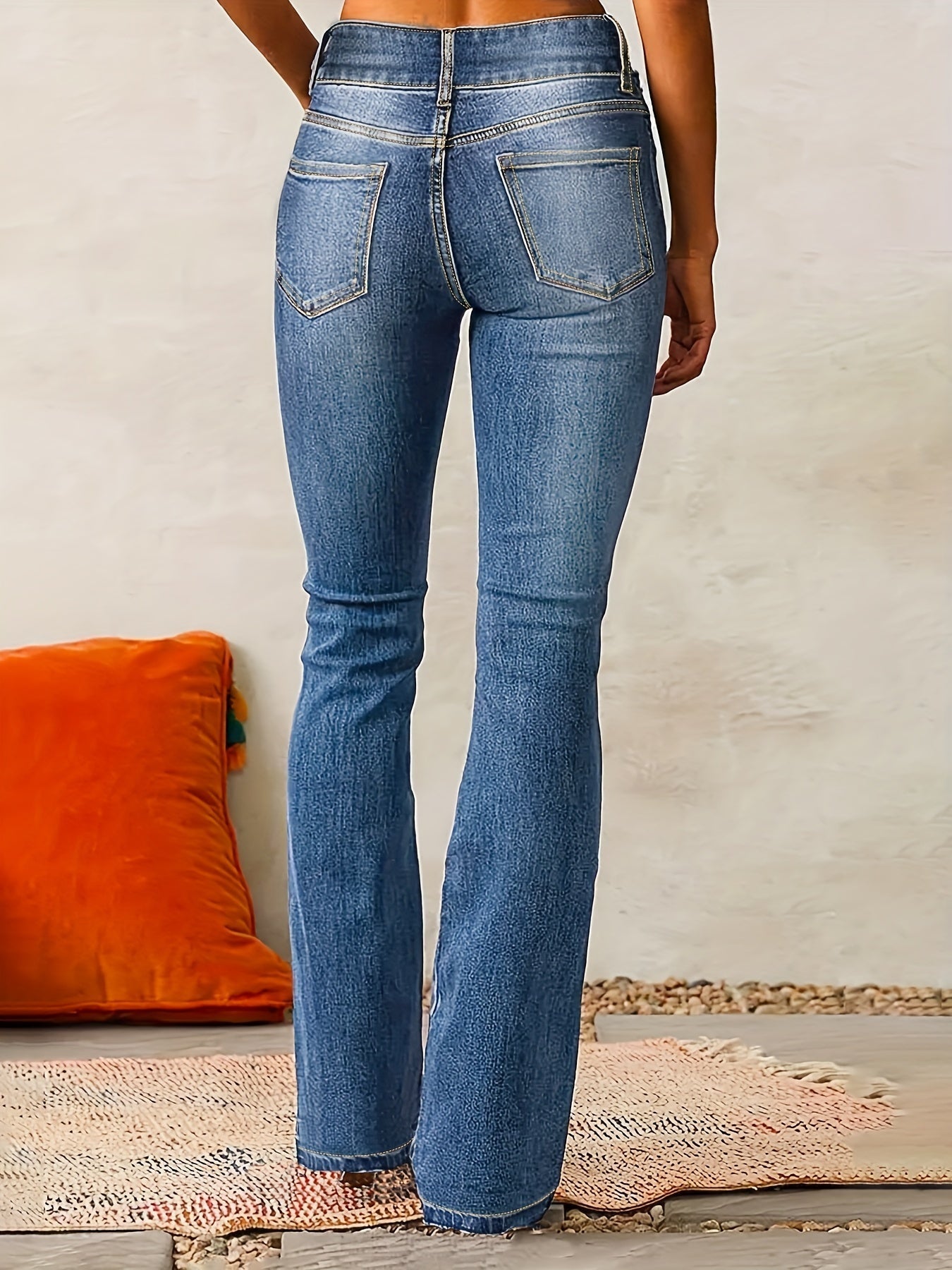 Marjolein | Trendy flared jeans with high waist