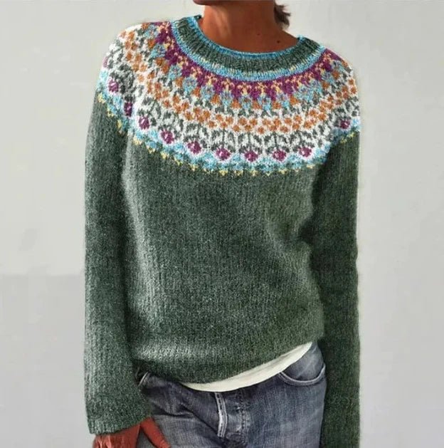 Noëlla™ | Retro Women's Autumn Sweater