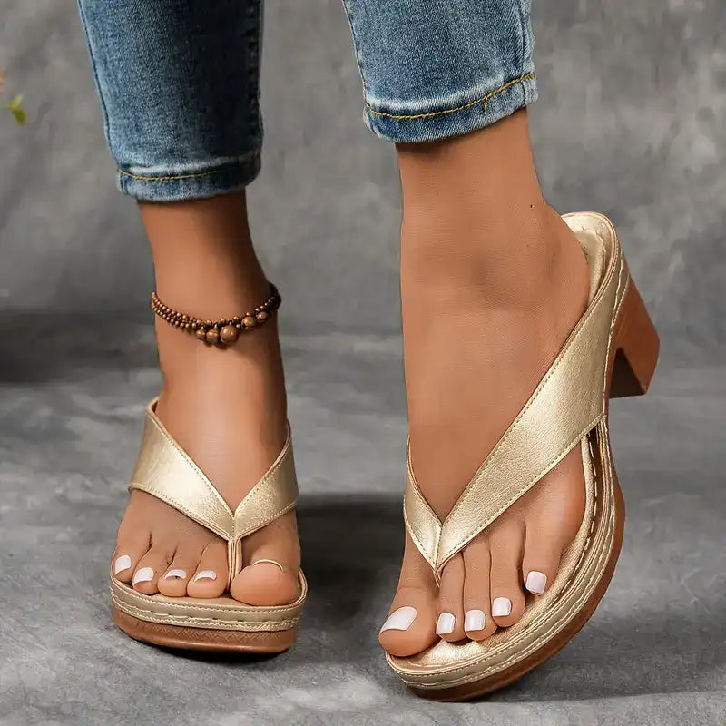 Sophia™ | Comfortable and Stylish Orthopedic High Heel Sandals