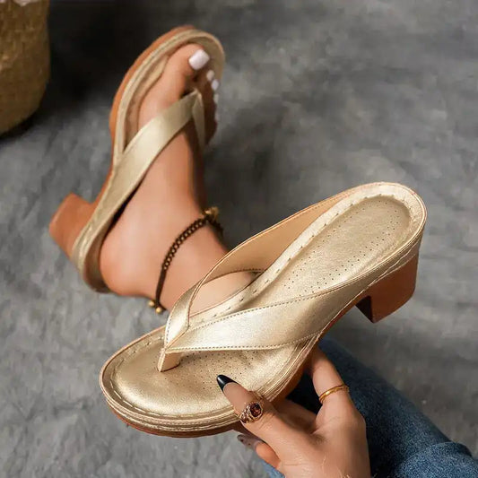 Sophia™ | Comfortable and Stylish Orthopedic High Heel Sandals