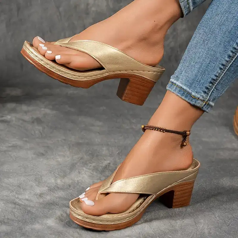 Sophia™ | Comfortable and Stylish Orthopedic High Heel Sandals