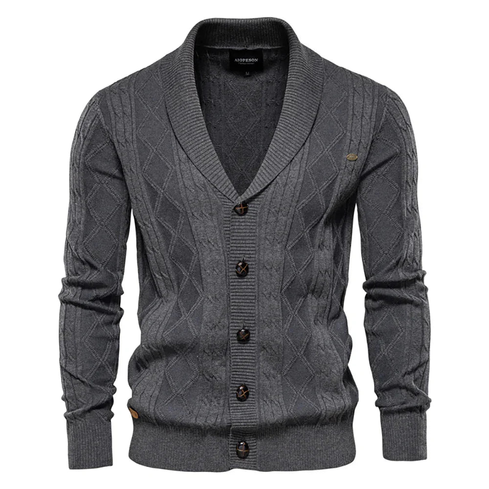Olivier | Men's Cardigan with Buttons
