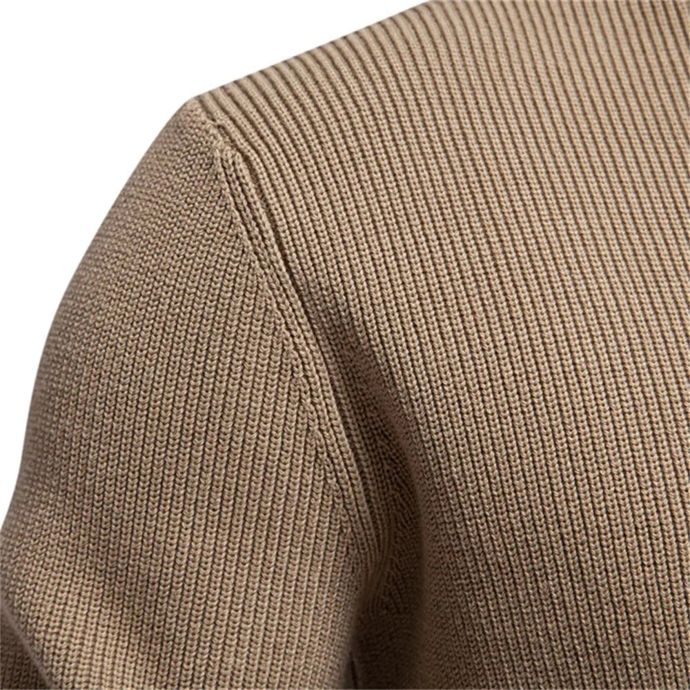 Michiel | Men's Sweater with Button Design