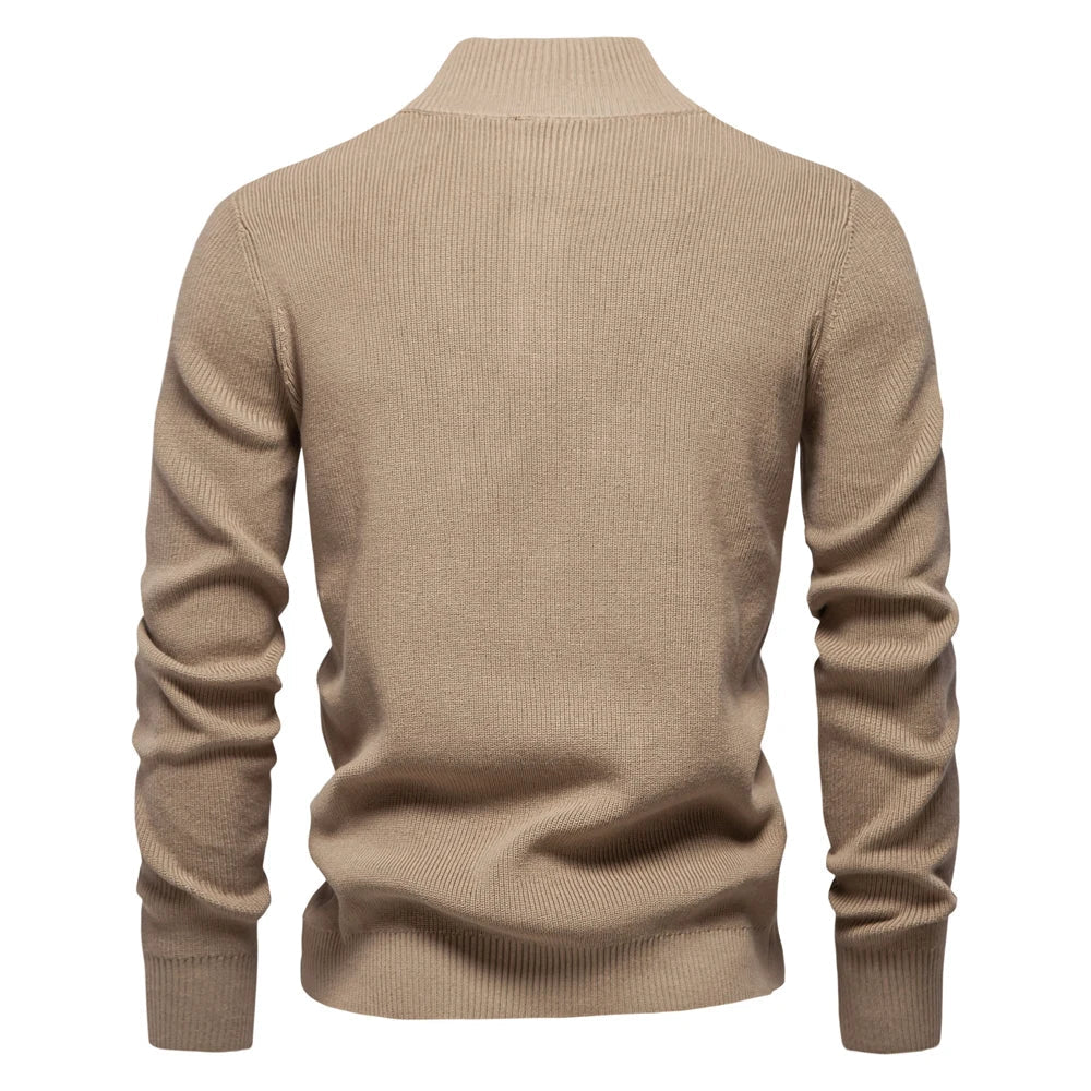 Michiel | Men's Sweater with Button Design