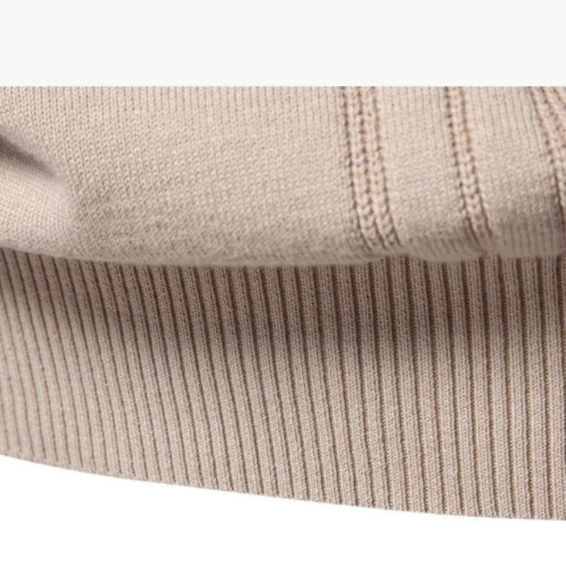 Gabriel | Men's Sweater with Check Design