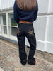 Black with leopard star / S-36