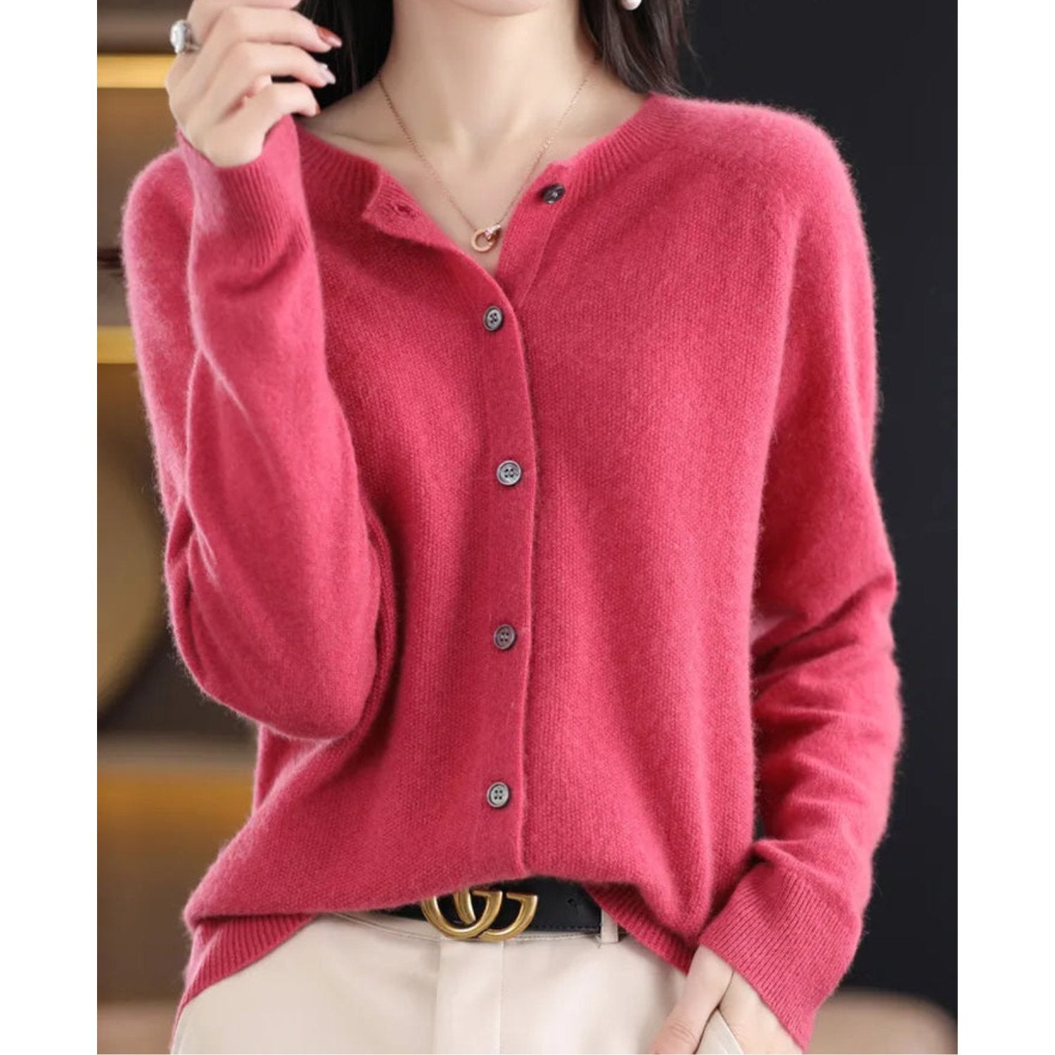 Dark Pink / S